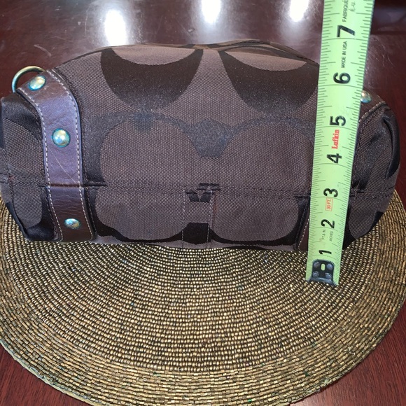 Coach Carly Signature Handbag - Picture 2 of 16